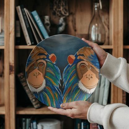 Monkeys In The Rain 10" Plate
