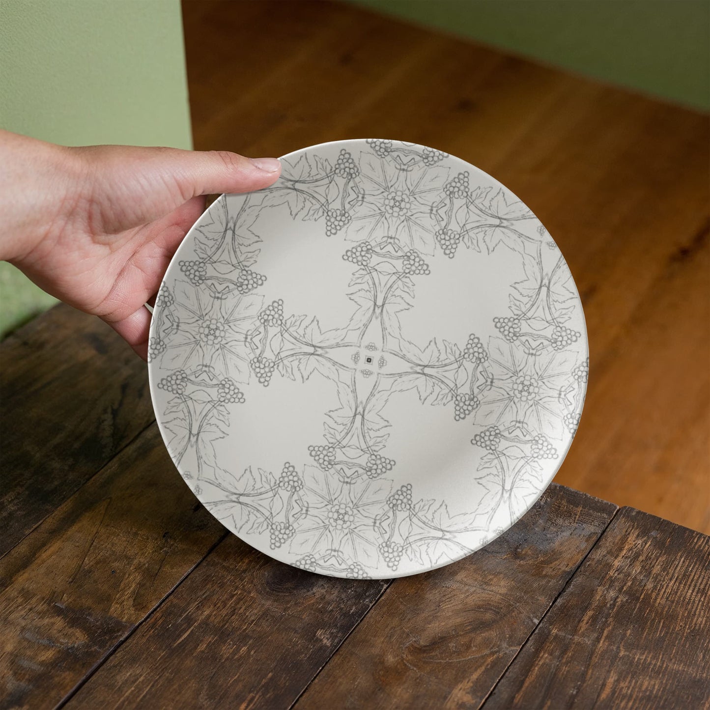 The Grapes of Bari 10" Plate