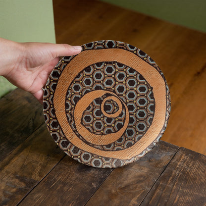 Pluto Retrograde 10" Plate