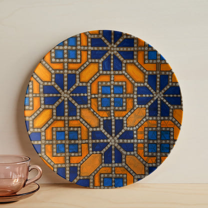 Mosaic Doodle 10" Plate