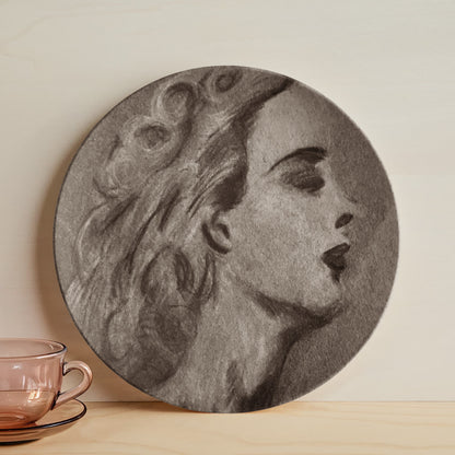 Woman Longing 10" Plate