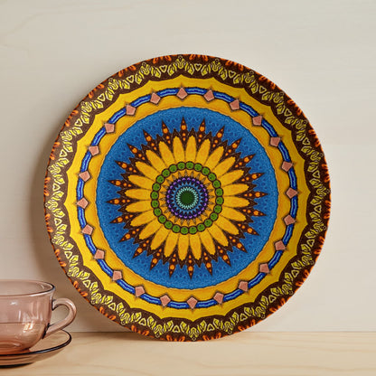Joyful Mandala 10" Plate