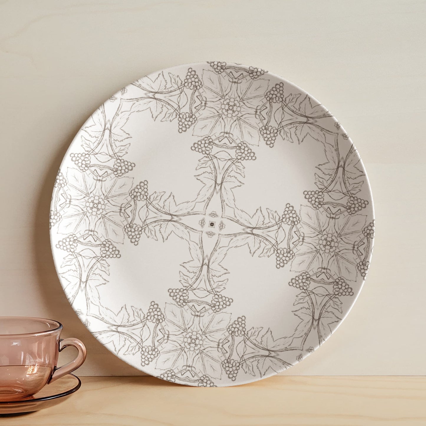 The Grapes of Bari 10" Plate