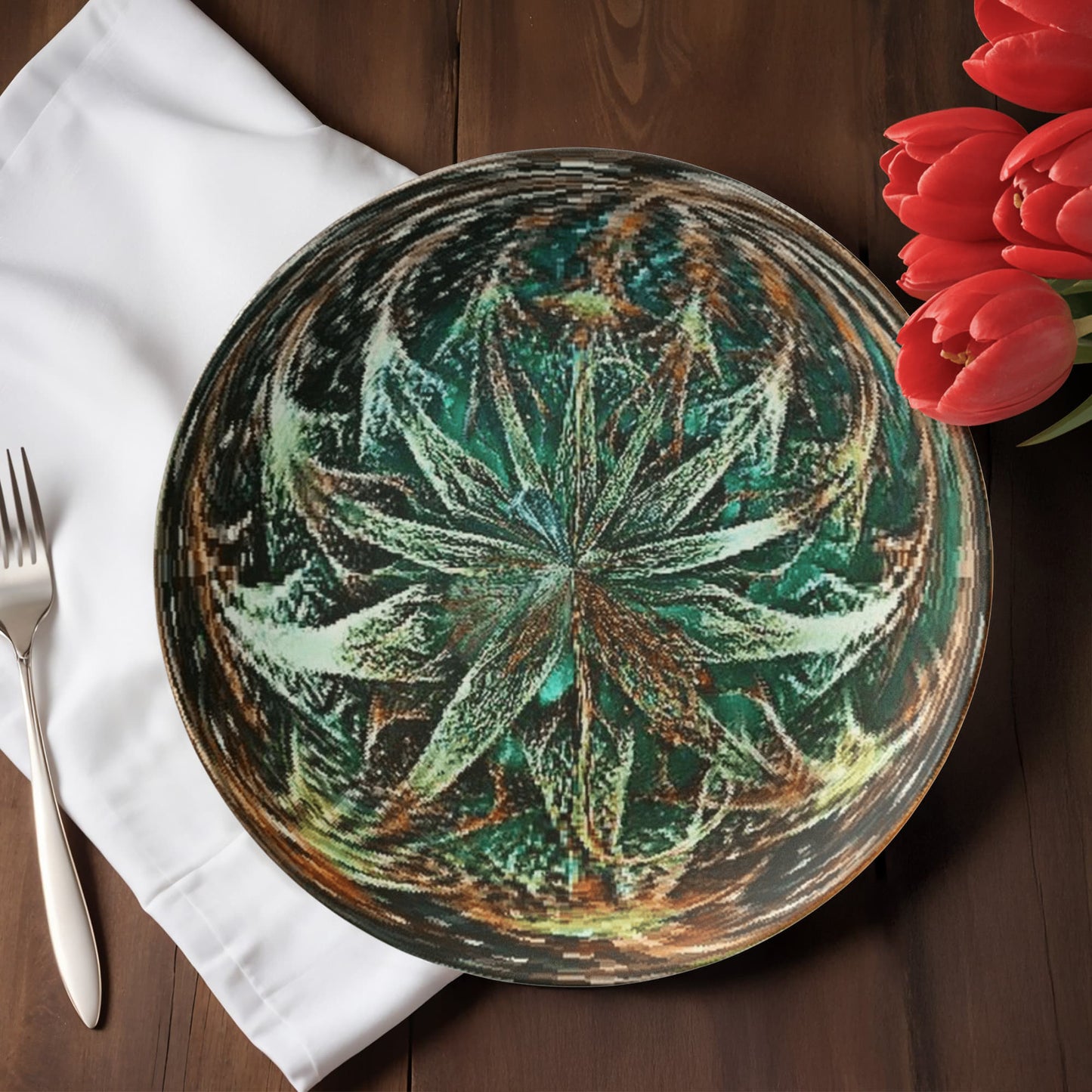 Herbs 10" Plate