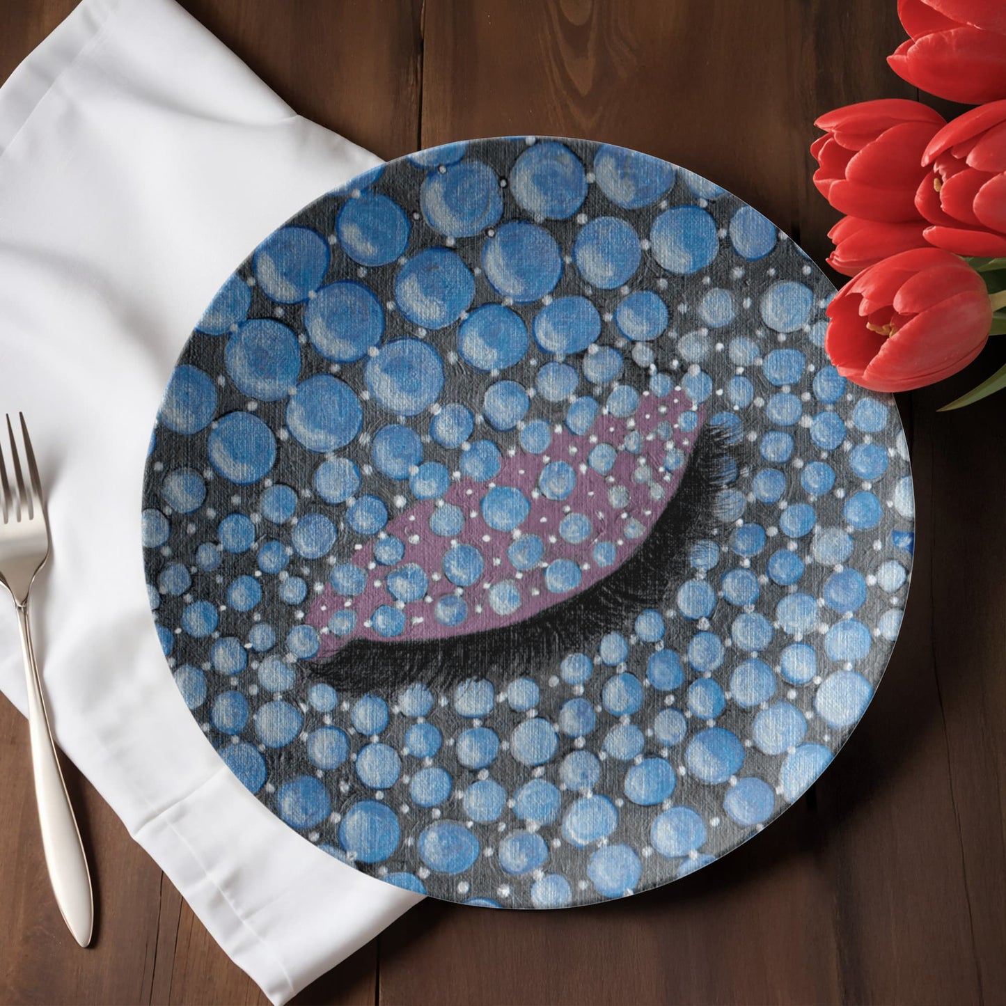 Pearls 10" Plate