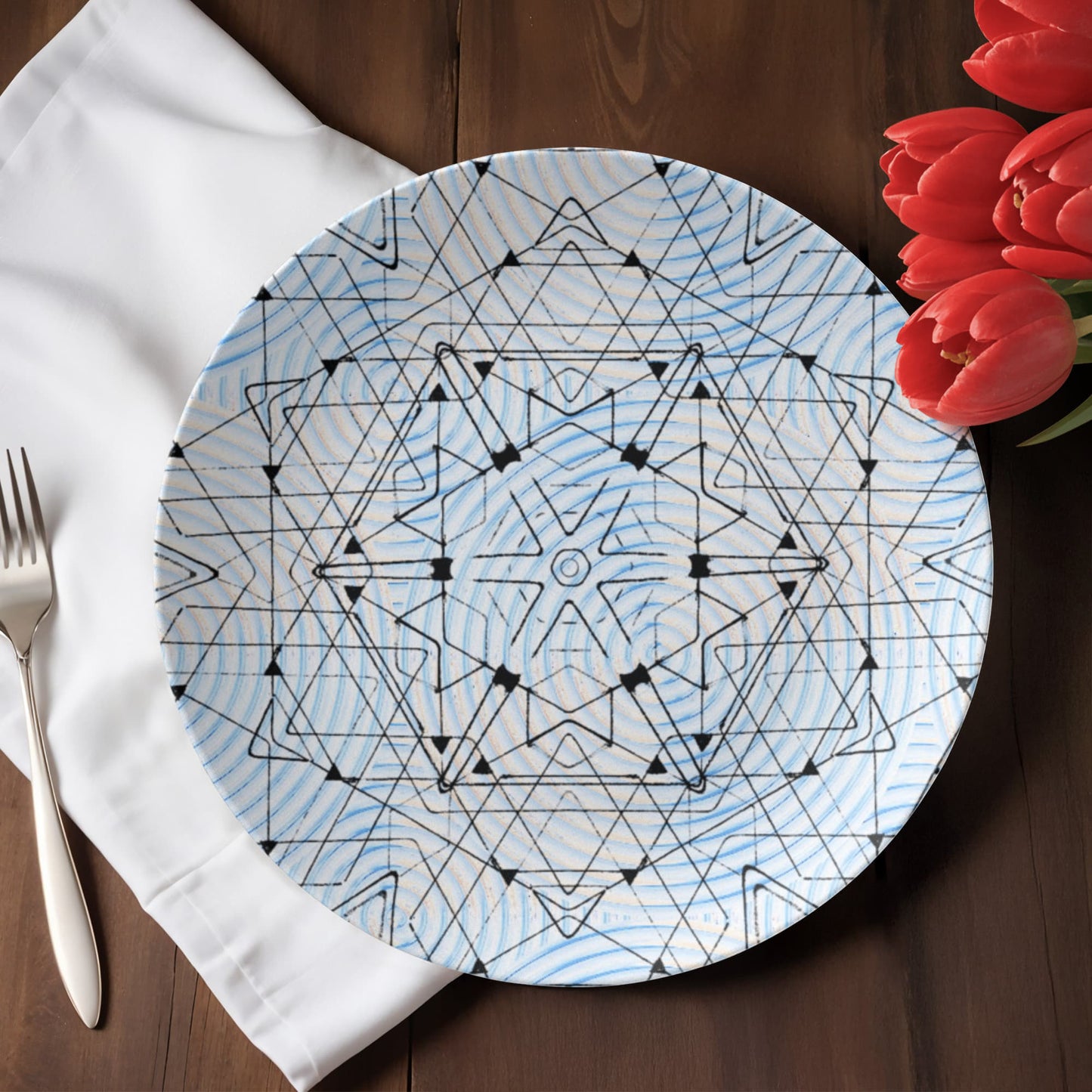 Circuitry and Texture 10" Plate