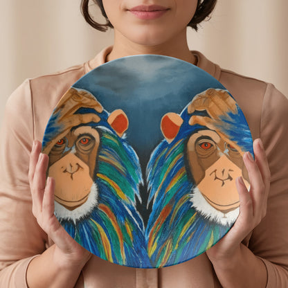 Monkeys In The Rain 10" Plate