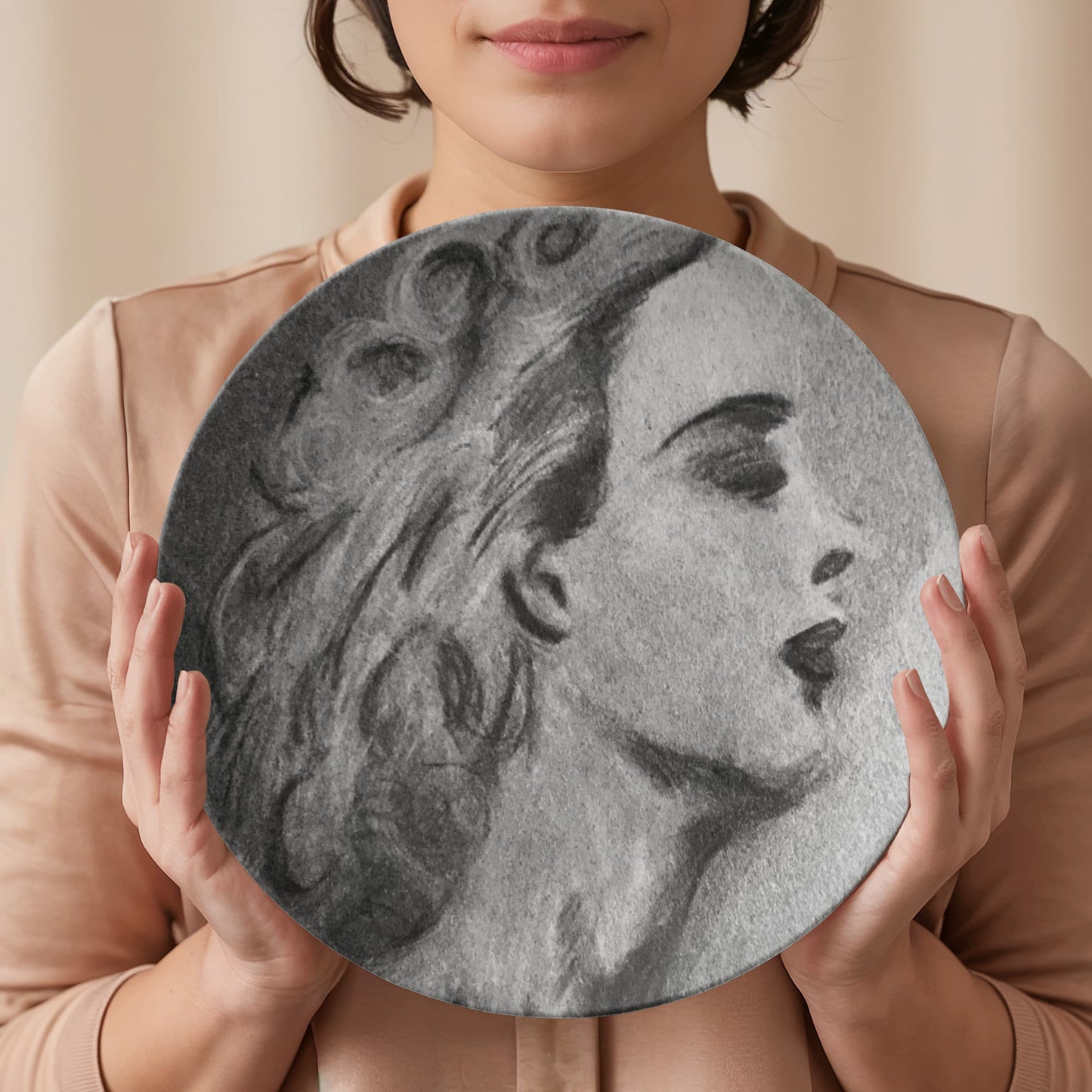 Woman Longing 10" Plate