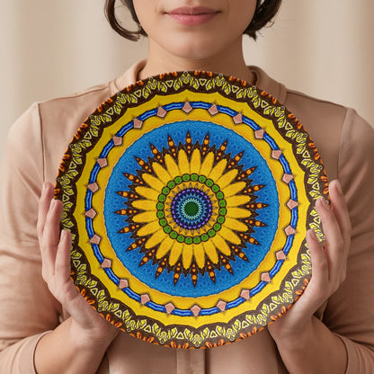 Joyful Mandala 10" Plate
