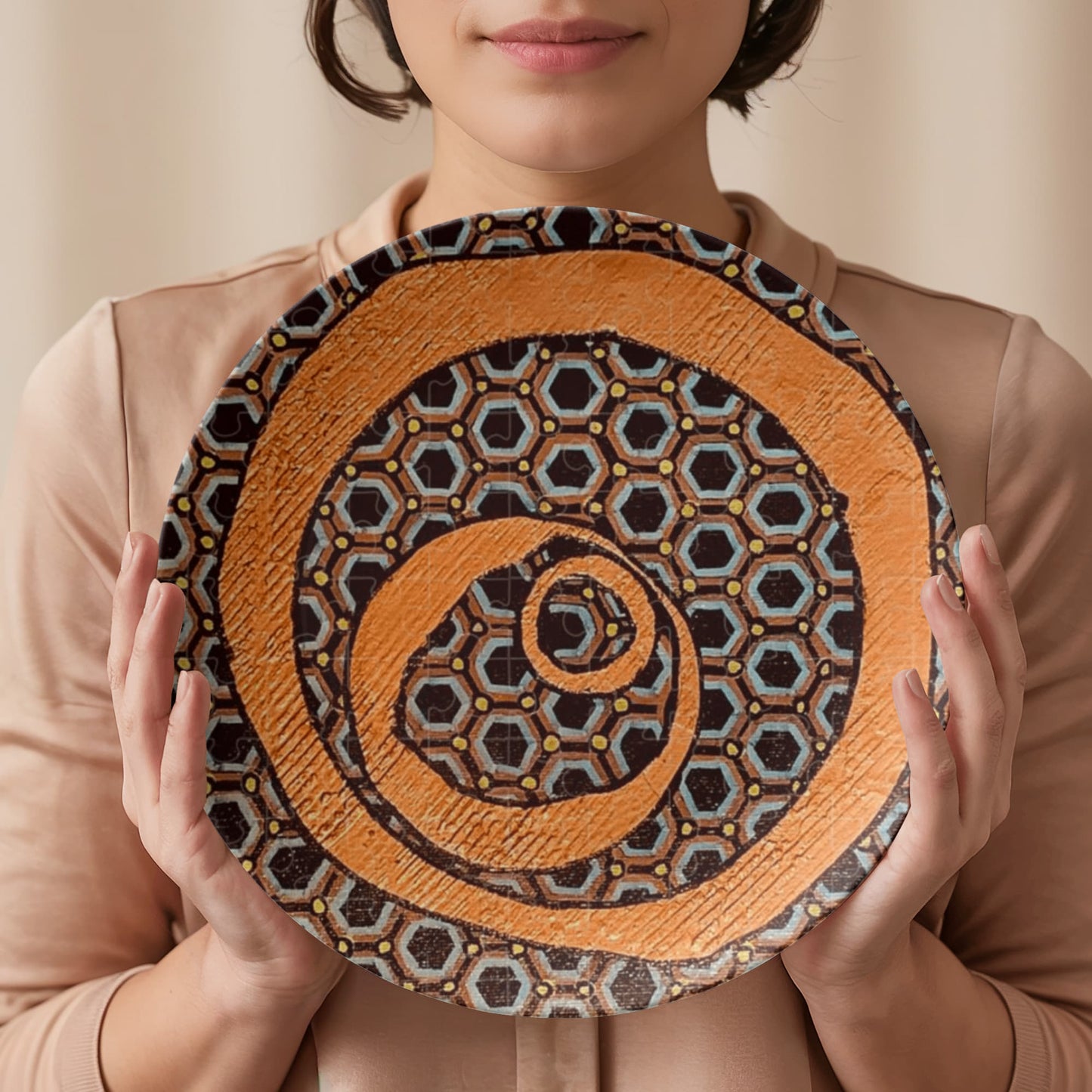 Pluto Retrograde 10" Plate