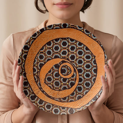 Pluto Retrograde 10" Plate