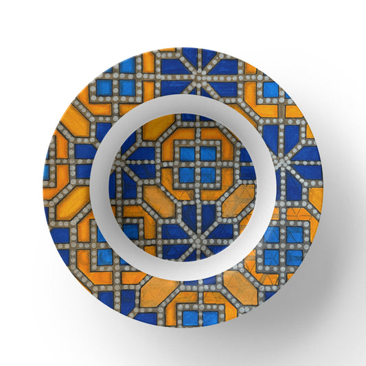 Mosaic Doodle 8.5" Bowl
