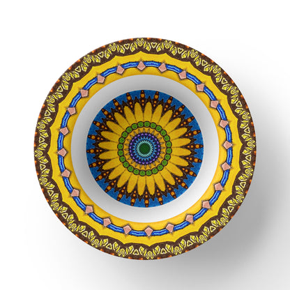 Joyful Mandala 8.5" Bowl