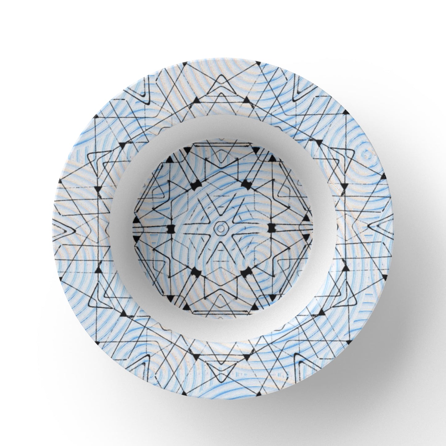 Circuitry and Texture 8.5" Bowl