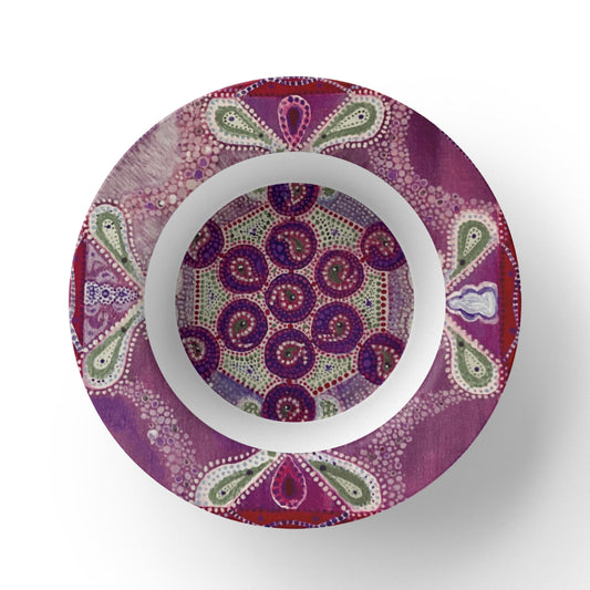Fruit Of Life 8.5" Bowl