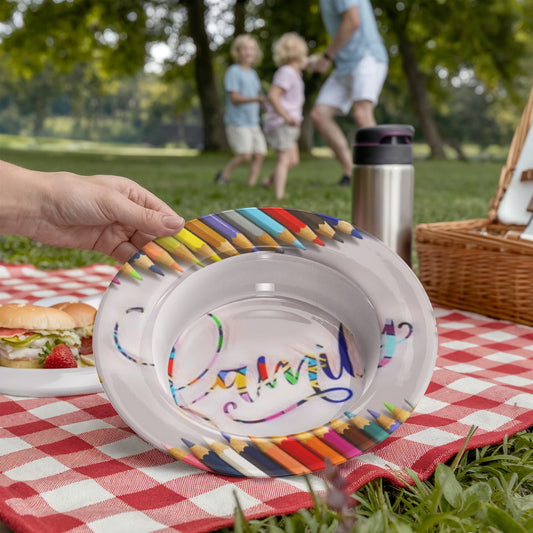 Colorful Family 8.5" Bowl