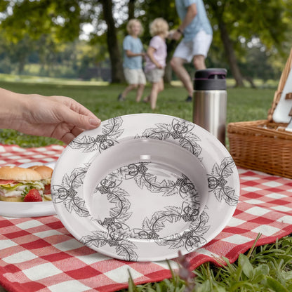 The Grape Wreaths 8.5" Bowl