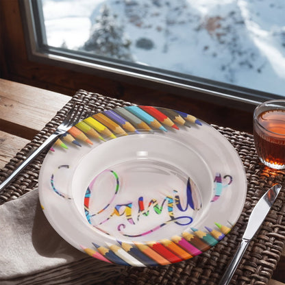 Colorful Family 8.5" Bowl