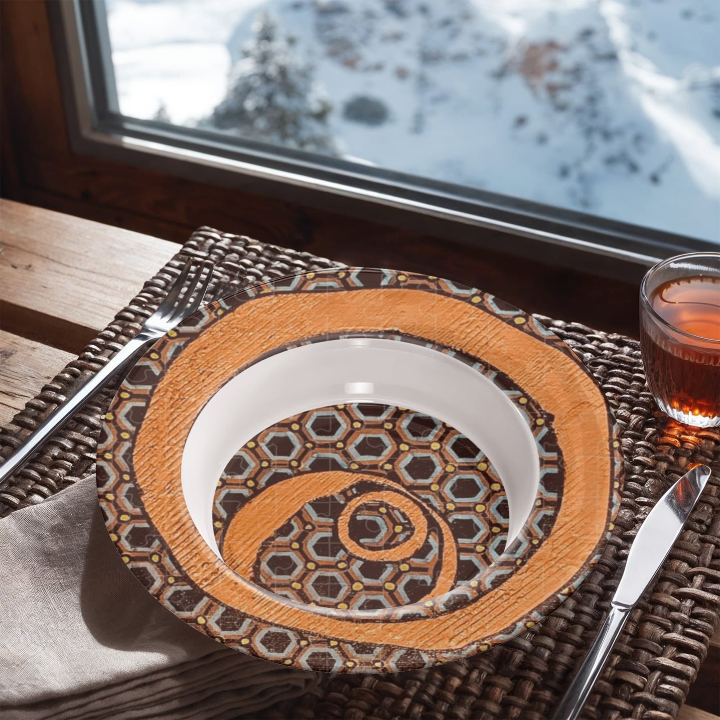 Pluto Retrograde 8.5" Bowl