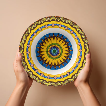 Joyful Mandala 8.5" Bowl