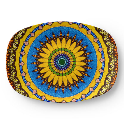 Joyful Mandala Platter