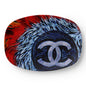 Chanel Feathers 10"x14" Oval Platter