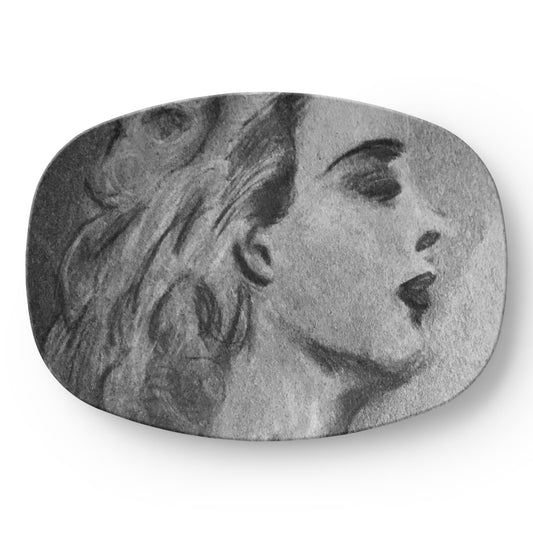Woman Longing Platter