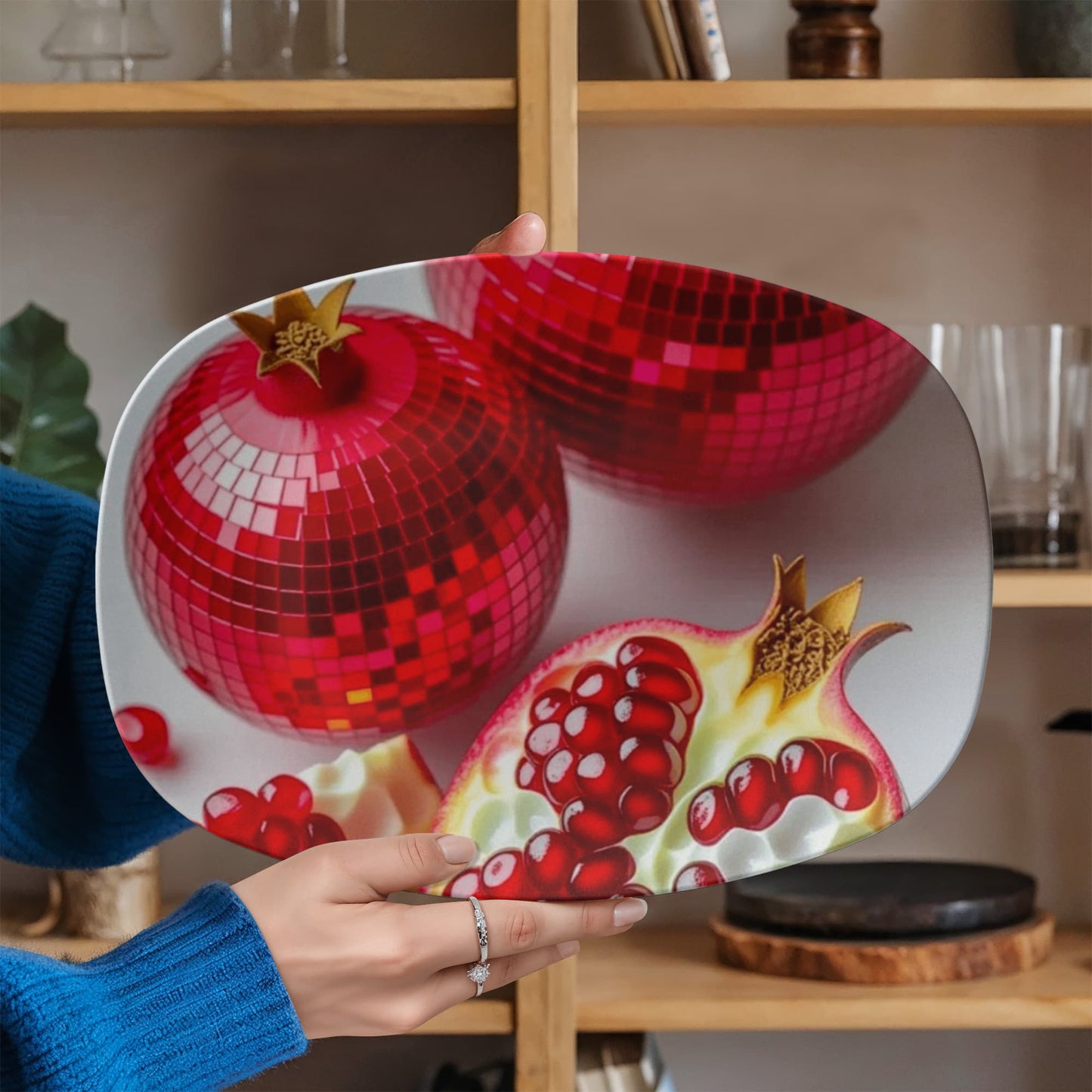 Disco Pomegranate Platter