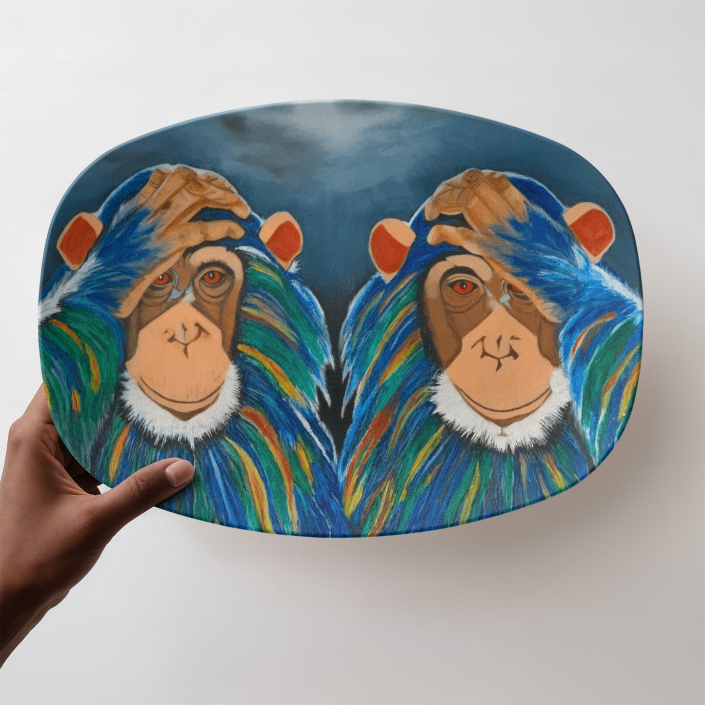 Monkeys In The Rain Platter
