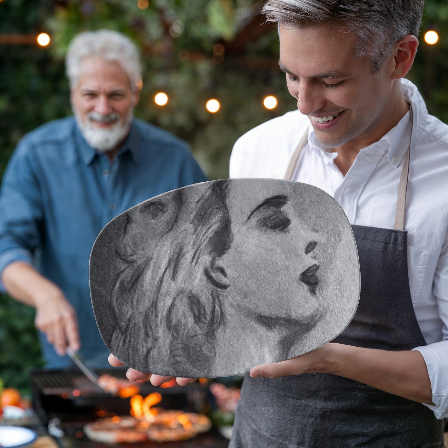 Woman Longing Platter