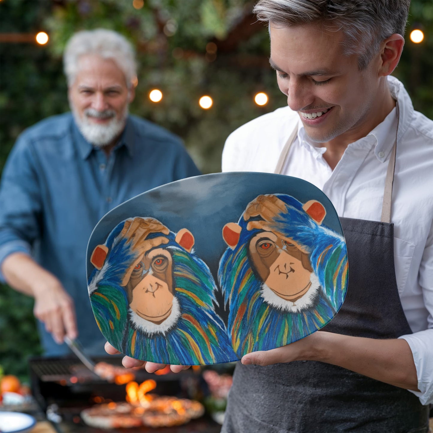 Monkeys In The Rain Platter