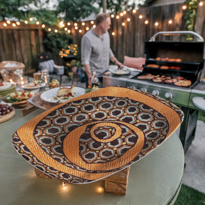 Pluto Retrograde Platter