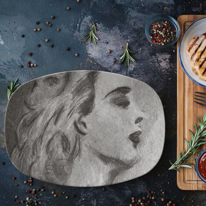Woman Longing Platter