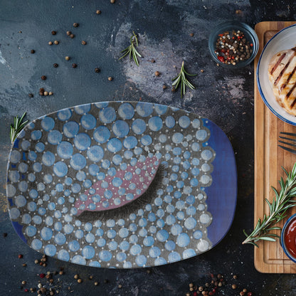 Pearls 10"x14" Platter