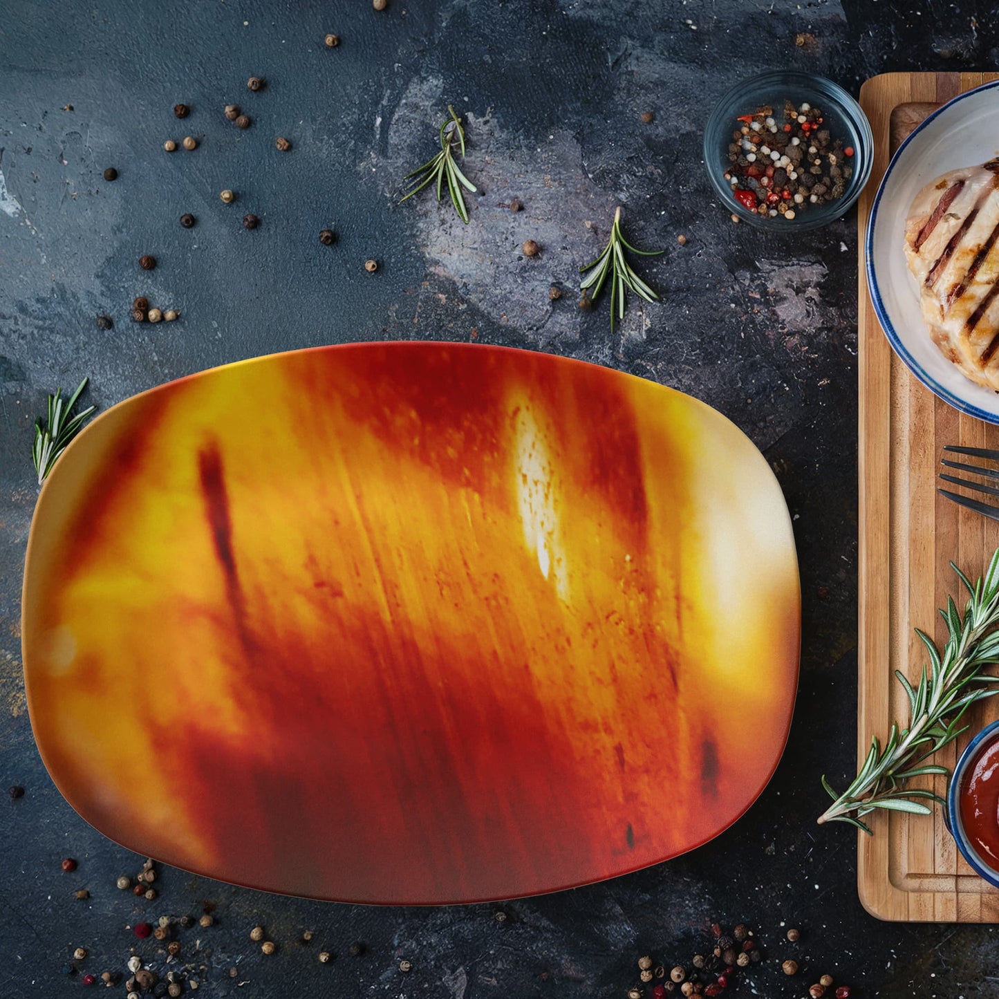 Tiger Eye  Platter