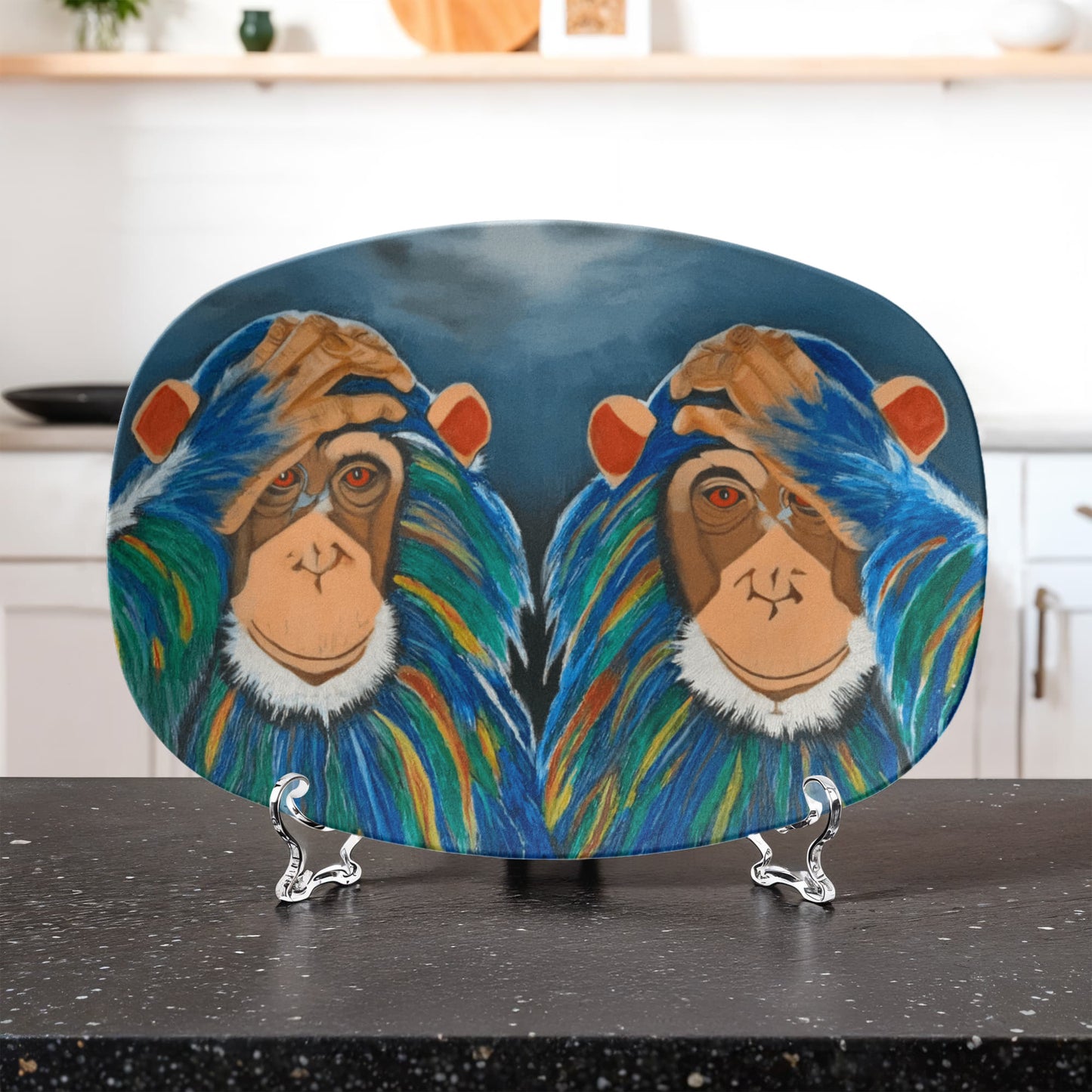 Monkeys In The Rain Platter