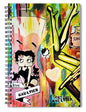 Betty Loves Gaultier - Spiral Notebook