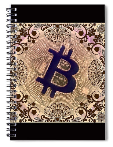 Bitcoin Tangle - Spiral Notebook