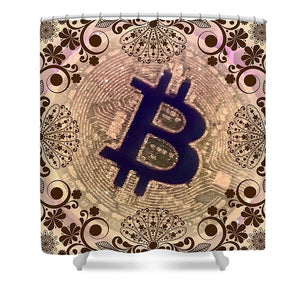 Bitcoin Tangle - Shower Curtain