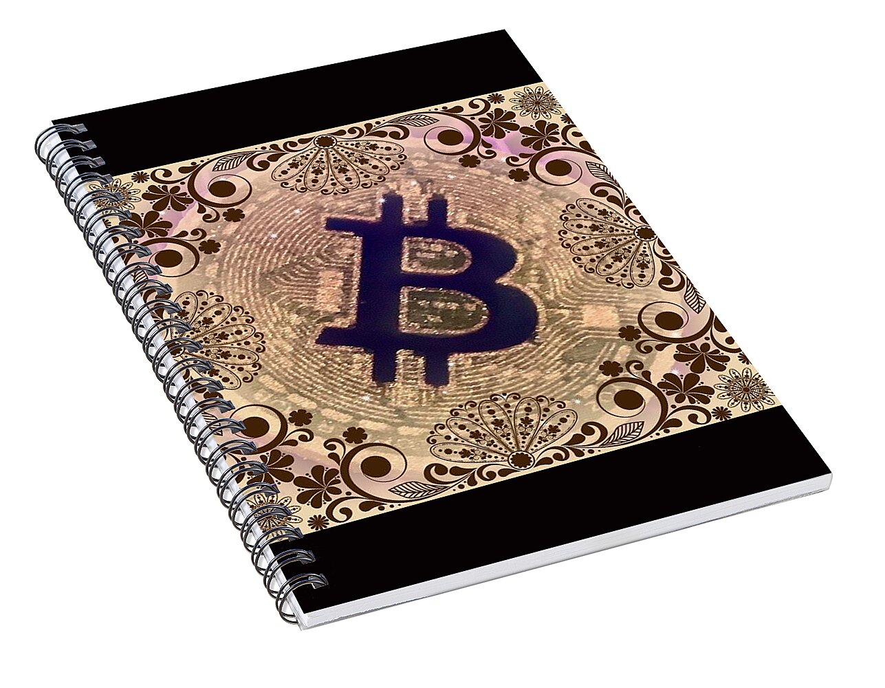 Bitcoin Tangle - Spiral Notebook