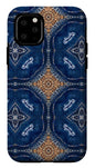 Blue Striped Agate Abstract I - Phone Case
