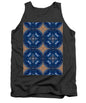Blue Striped Agate Abstract I - Tank Top