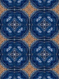 Blue Striped Agate Abstract I - Puzzle