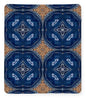 Blue Striped Agate Abstract I - Blanket