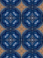 Blue Striped Agate Abstract I - Puzzle