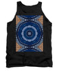 Blue Striped Agate Abstract II - Tank Top