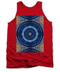 Blue Striped Agate Abstract II - Tank Top