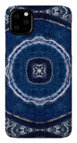Blue Striped Agate Abstract II - Phone Case