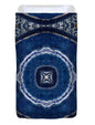Blue Striped Agate Abstract II - Duvet Cover