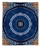 Blue Striped Agate Abstract II - Blanket